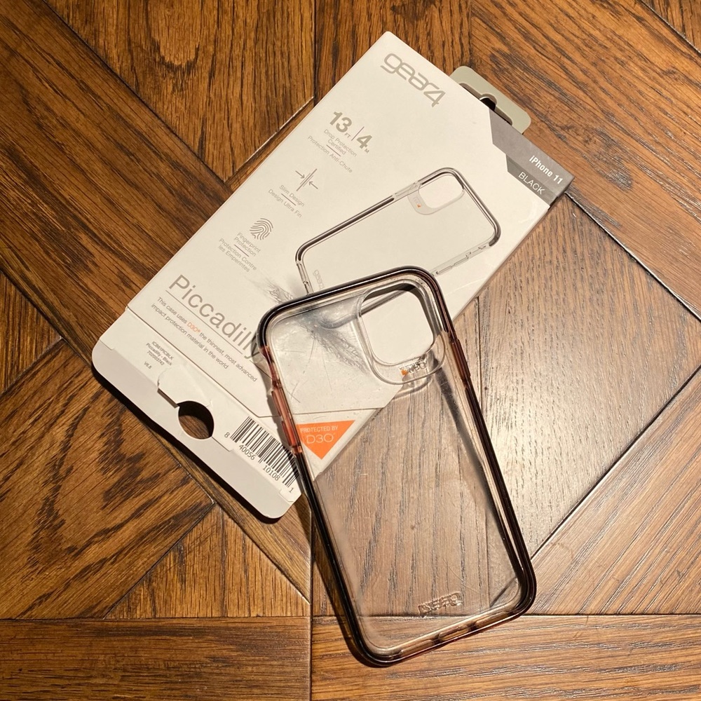 Clear iPhone 11 case